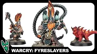 Magmadog! New Warcry Warband: Vulkyn Flameseekers