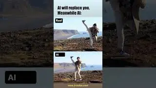 AI will replace you; while AI 
