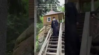 о. Коневец. Прогулка по острову с владыкой.