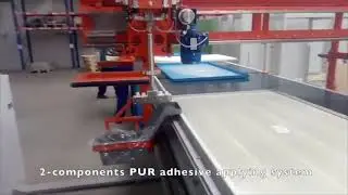 Линия для производства сэндвич панелей КАМ Gluestream