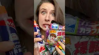 I'm trying Chinese candies. I bought out the entire candy store.