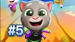 Talking Tom Time Rush Part 5 Talking Ben gets 1,635 Gold In ONE RUN