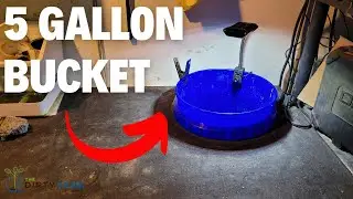 DIY Bucket Sink For Fish Room