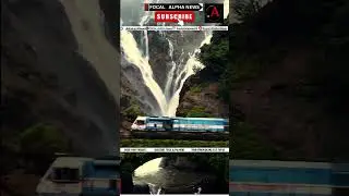 Dudhsagar Falls in Goa, also known as the 'Sea of Milk'