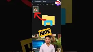 Hide folder or files inside a Picture  #pctips #computertricks #windowstips