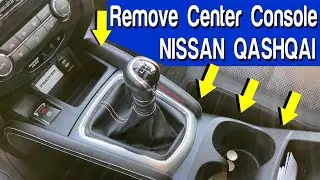 Nissan Qashqai J11 How To Remove The Central Console Tunnel