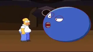 Chrigar Mugen: Homer Simpson vs Bowling Ball Boss