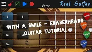 With A Smile - Eraserheads (Guitar Tutorial) Real Guitar App
