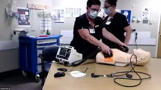 Hard Paddles  for Defibrillation Using Lifepac 20