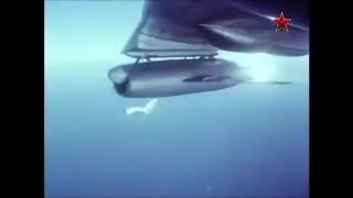 Soviet Navy Tu-16 firing anti-ship missile KS-1 Komet