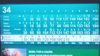 Ismael Estrada Jr. 2nd 300 in a week at Flamingo Bowl 9-26-23