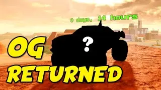 Jailbreak BRINGING back OG CAR LIMITED for LIVE EVENT (Roblox Jailbreak)