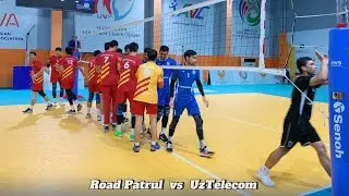 UZTELECOM VS ROAD PATRUL VOLEYBOL BO'YICHA O'ZBEKISTON KUBOGI 2023
