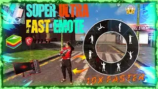 Ultra Fast Emote In PC | How To Do Ultra Fast Emote In Game | Bluestacks 5 | Ultra Fast Emote Macro