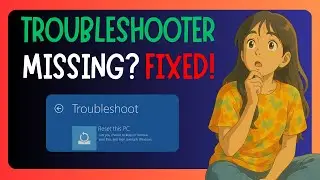 How To FIX Hardware And Devices Troubleshooter Missing In Windows 11 - EASY