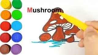 Harfleri Öğreniyorum ABC Alfabeleri  - Çizim ve renklendirme ile hem harfleri hem renkleri öğrelim