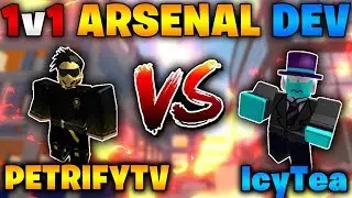 1V1 AGAINST AN ARSENAL DEVELOPER (Roblox)