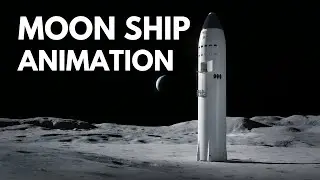 SpaceX Lunar Animation