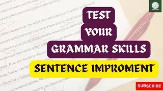 SSC Exam Practice Set | Sentence Improvement #english #learnenglish #exam #ssc #quiz