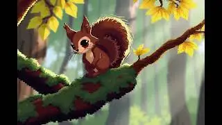 Testing out CogVideo with Squirrels!
