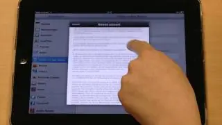 9.4 een Apple account aanmaken via de iPad