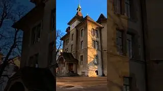 Здание школы в Швейцарии 
