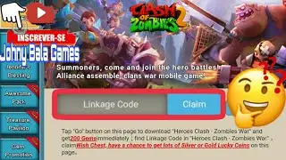 LINKAGE CODE Clash of Zombies 2 and Heroes Brawl Monster Clash Defense Zombie