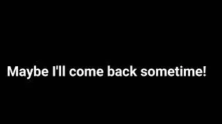 The end. ft. 