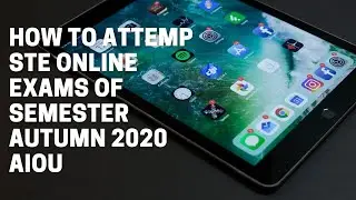 exams update of aiou || Online exams of autumn 2020 || how to attemp online exams aiou