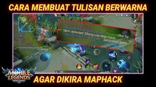 Cara Ngerjain Player ML Dikira MapHack Pakai Tulisan Berwarna | MLBB