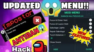 Among Us No Ban |  Menu | Auto Impostor | Anti ban|No ban | Without ban|  among us |Android |