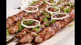 SHASHLYK.LULYA KEBAB.SHASHLYK ON THE GRILL.SUPER RECIPE