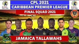 Jamaica Tallawahs Final Squad 2021 | Jamaica Tallawahs full Squad 2021 | CPL 2021 |