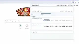 Manage your tasks in Chrome without ever leaving the keyboard.