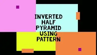 inverted half pyramid pattern😊 using stars #c2 coding #c2 #viral #c++  #codehack  #learn to code
