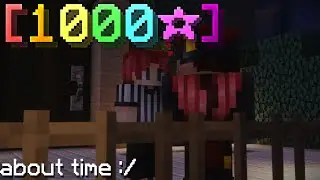 high pinger gets 1000 stars (hypixel bedwars)