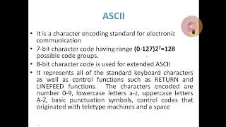 ASCII Code || Alka Dixit