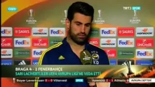 Volkan Demirel, Braga 4 1 Fenerbahçe Maçı Sonrası Röportaj 17 Mart 2016