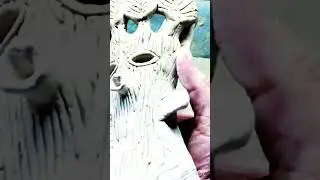 Лесные духи ручная лепка из глины