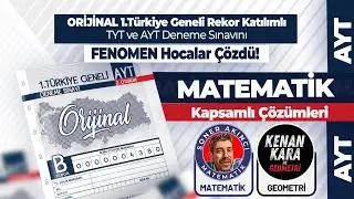 Orijinal Yayınları Denemesi AYT Matematik Çözümleri 