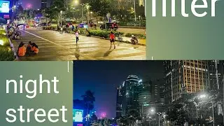edit foto filter (night street) menggunakan apk lightroom