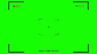 Camera Recorder Frame - Green Screen || By Green Screen Tutorial