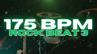 175 BPM - Rock Drum Beat - Loop 3