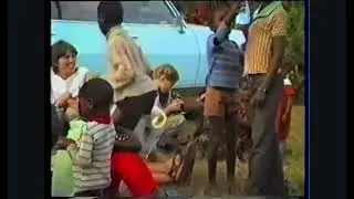 Pk Chishala and band performing “Kimusali yachwani yo” for NORAD workers in luapula 1986.