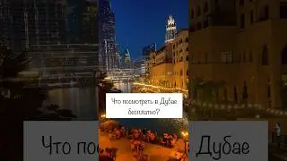 Бесплатный Дубай: что посмотреть? 