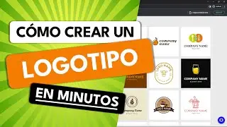 Cómo crear un LOGOTIPO FÁCIL, RÁPIDO y GRATIS 🔥 Con Fondo Transparente ✅ Tutorial
