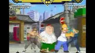 Homer And Peter Tag Team Mugen