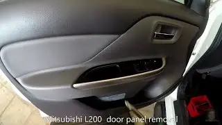 Mitsubishi L200   2015–present  door panel removal