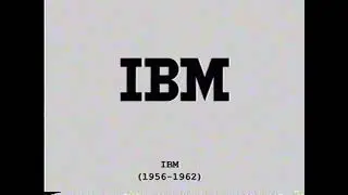 Evolution of the IBM logo