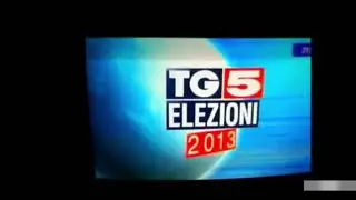 *RARO* Sigla TG5 Elezioni 2013